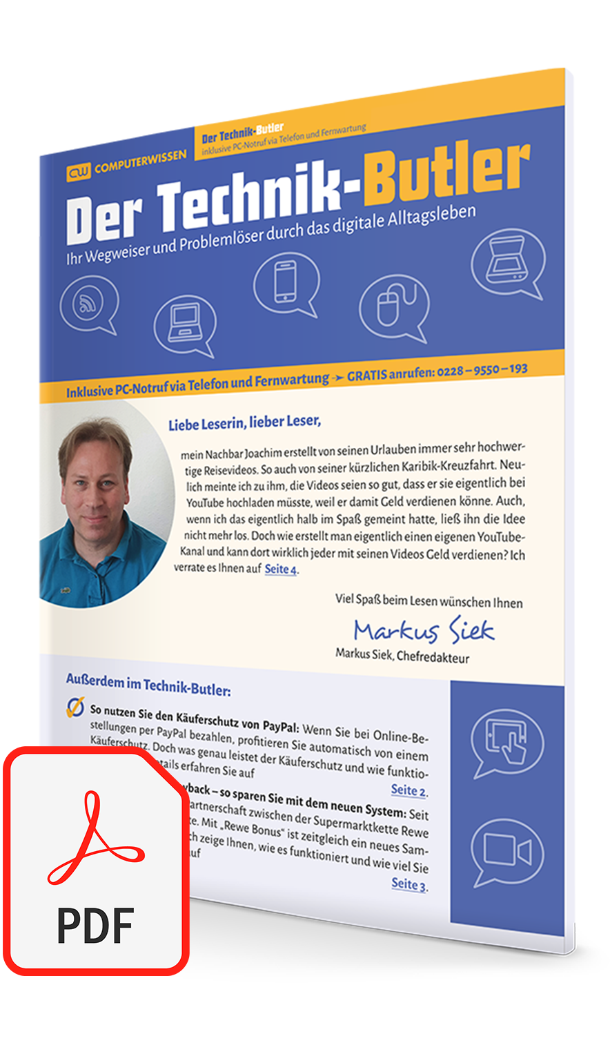 Testen Sie jetzt den Technik-Butler kostenlos.