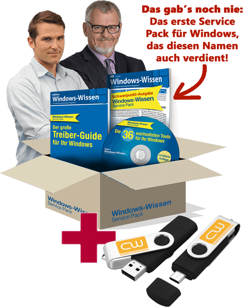 Unser exklusives Service Pack f&uuml;r Sie!