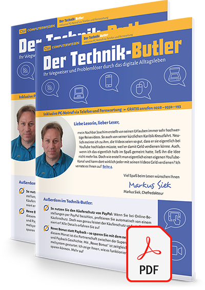 Ausgaben „Technik-Butler“