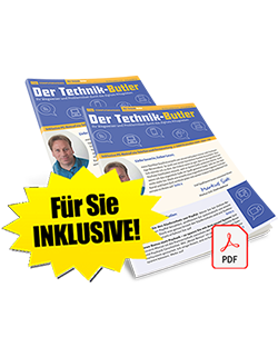 zwei Ausgaben „Der Technik-Butler“