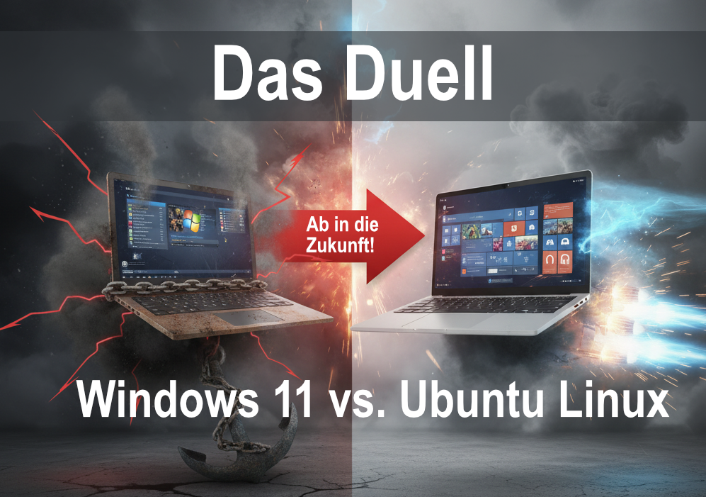 Wer gewinnt das Duell Windows 11 vs. Ubuntu Linux?