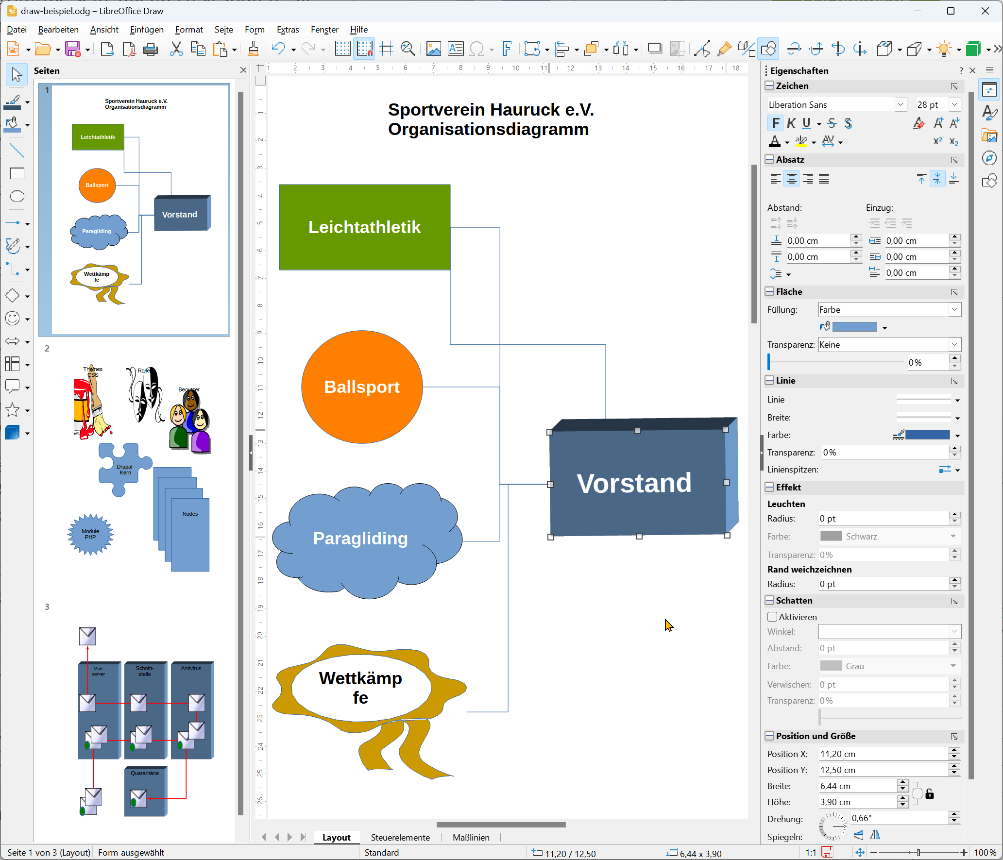 Draw Vektor-Grafik-Programm