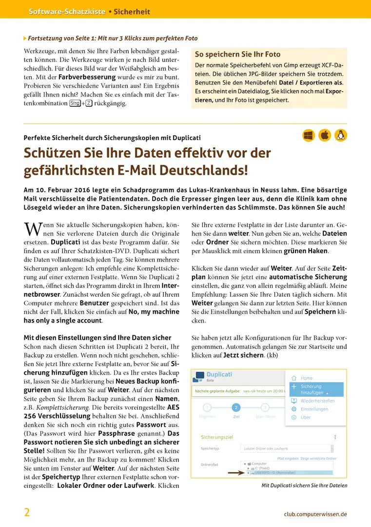 Software-Schatzkiste