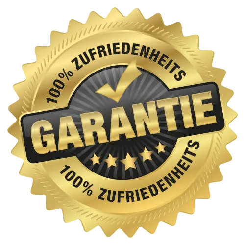 garantie Zufriedenheitsgarantie