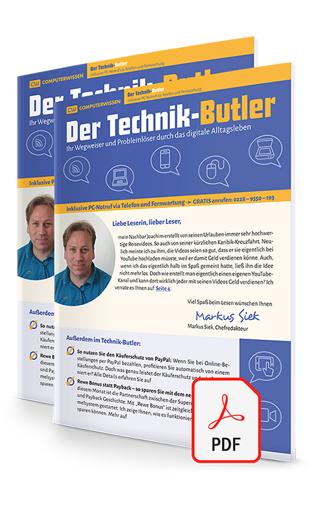 Ausgaben „Technik-Butler“