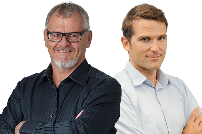 Manfred Kratzl und Nils Matthiesen