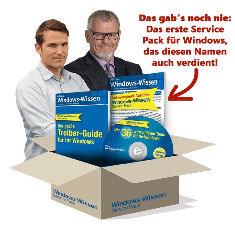 Unser exklusives Service Pack für Sie!